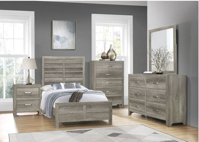 Mazin Furniture® Mandan Gray Mirror-2