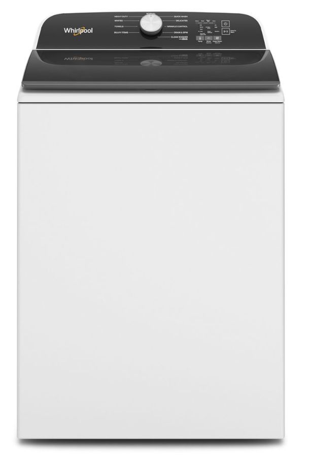 Whirlpool® 5.3 Cu. Ft. White Impeller Top Load Washer