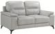 Mazin Furniture Mischa 2 Piece Silver Gray Sofa/Loveseat Set-2