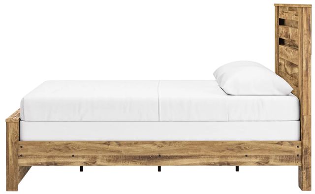 Signature Design by Ashley® Maystonna Brown Queen Panel Bed-4