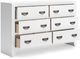 Signature Design by Ashley® Binterglen 4-Piece White King Panel Bedroom Set-5