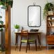 Renwil® Priscilla Matte Black Mirror-5