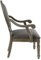 Olliix by Madison Park Grey Brentwood Exposed Wood Arm Chair-3