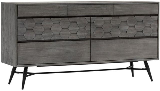 Armen Living Makena Tundra Gray Dresser -0