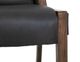International Furniture Direct Walnut Black Side Chair-4