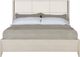 Bernhardt Axiom Beige/Linear Gray King Upholstered Panel Bed-2