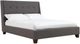 Modus Furniture Madera Dark Charcoal California King Upholstered Platform Bed-0