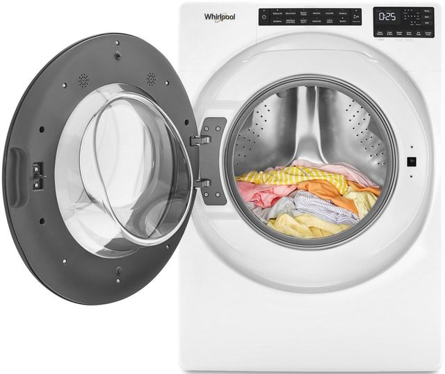 Whirlpool® 4.5 Cu. Ft. White Front Load Washer-1