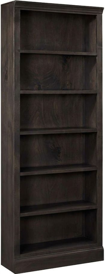 aspenhome® Churchill Ghost Black 84" Bookcase-0