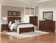 Vaughan-Bassett Bonanza Cherry California King Panel Bed-1