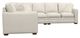 La-Z-Boy® Meyer 5-Piece Ivory Sectional-1