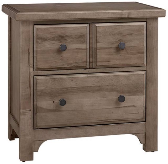 Vaughan-Bassett Cool Farmhouse Gray Nightstand-0