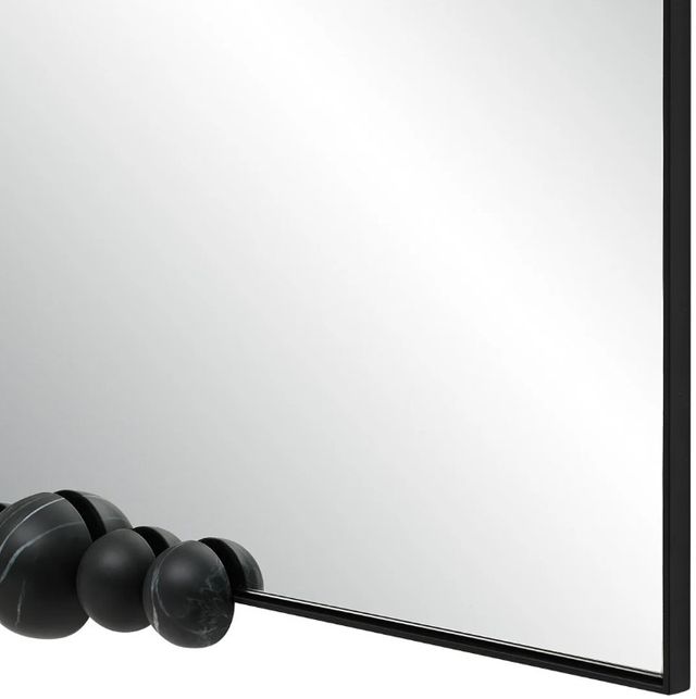 Renwil® Cosmos Matte Black Accent Mirror-4