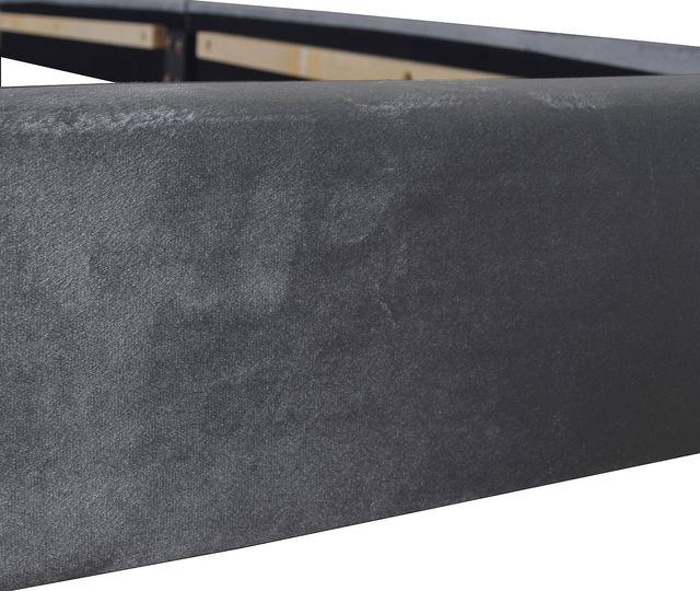 Fashion Bed Group Lion Grey Queen Upholstered Bed-3