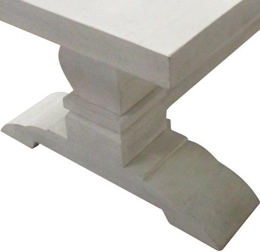 Jaipur Furniture Guru Vintage White Dining Table-1