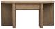 Magnussen Home® Hayden Golden Oat Demilune Sofa Table-2