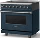 Viking® 5 Series 36" Squall Pro Style Induction Range with Polished Chrome Trim-2