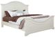 American WoodCrafters Stonebrook 5-Piece White King Panel Bedroom Set-1