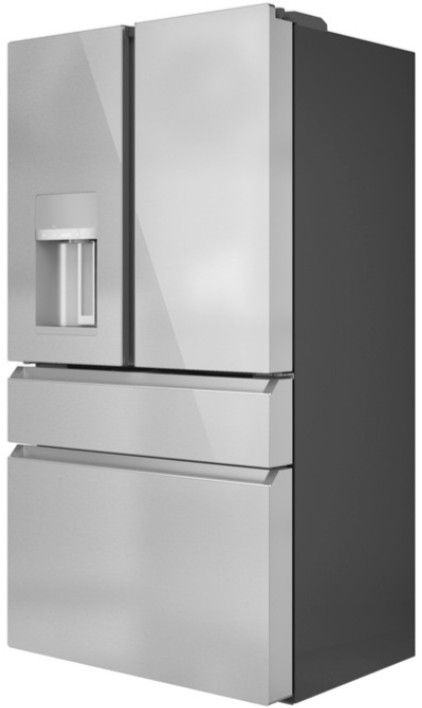 Café™ 36" 22.3 Cu. Ft. Platinum Glass Counter Depth French Door Refrigerator-3