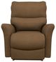 La-Z-Boy® Rowan Nutmeg Power Rocking Recliner with Headrest and Lumbar-1