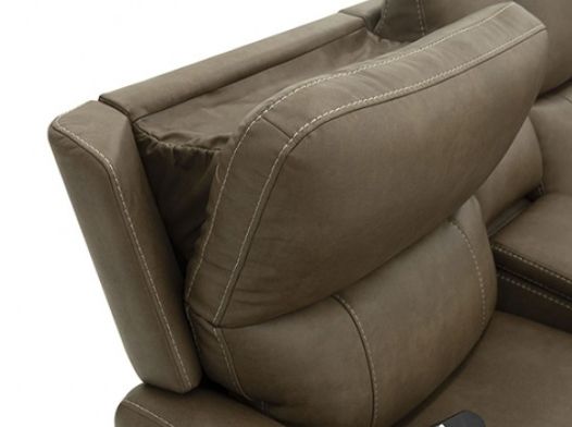 Furniture of America® Orpheus Brown Power Sectional-3