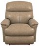 La-Z-Boy® Reed Beige Leather Power Rocking Recliner with Headrest-1