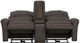 Catnapper® Fredda Coffee Power Reclining Console Loveseat-4