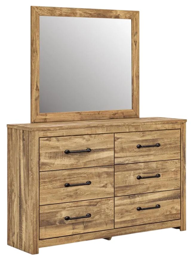 Signature Design by Ashley® Maystonna Brown Dresser and Mirror-0