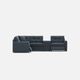 Drew & Jonathan Home ModularOne New Horizon 7-Piece Indigo Modular Sectional-3