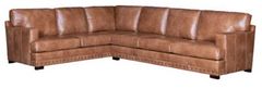 Mayo Customizable 3333L 2-Piece Leather Sectional Sofa