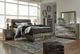Benchcraft® Derekson 4-Piece Multi Gray Queen Storage Panel Bed Set-5