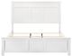 New Classic® Home Furnishings Andover White Eastern King Panel Bed-2