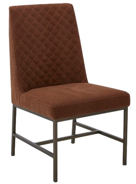 Parker House® Diamond Elise Rust Dining Side Chair 