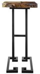 A & B Home Black Side Table-1