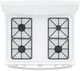 GE® 30" White Freestanding Gas Range-3