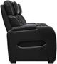 Signature Design by Ashley® Boyington Black Power Reclining Loveseat with Console-2