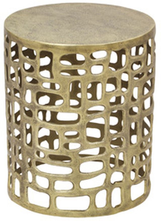 Signature Design by Ashley® Gracylee Gold Accent Table-0