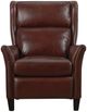 Hooker® Furniture RC Henley Dark Roast Power Recliner with Power Headrest-2