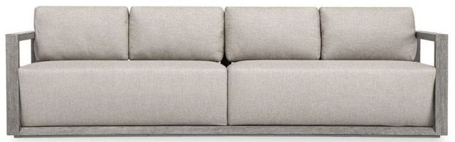 Uttermost® Remsen Dove/Weathered Gray Wooden 4-Seater Outdoor Sofa-3