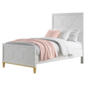 Emma White Twin Bed