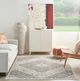 Nourison Home™ Elation Ivory Gray 5'x7' Style 4 Area Rug-1