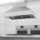 ZLINE 36" Stainless Steel Professional Island Range Hood-5