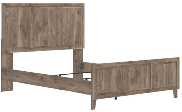 Signature Design by Ashley® Rusticott Brown Queen Panel Bed-4