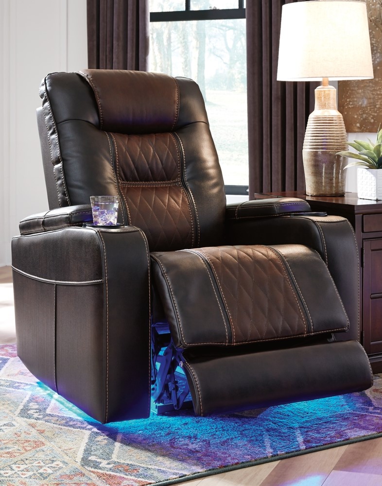 Signature Design by Ashley® Composer Brown Power Recliner with