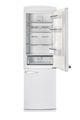 Unique® Appliances Classic Retro 24" 11.7 Cu. Ft. Marshmallow White Counter Depth Bottom Freezer Refrigerator-2