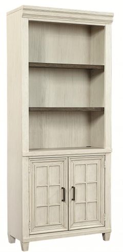 Aspenhome® Caraway Aged Ivory Door Bookcase