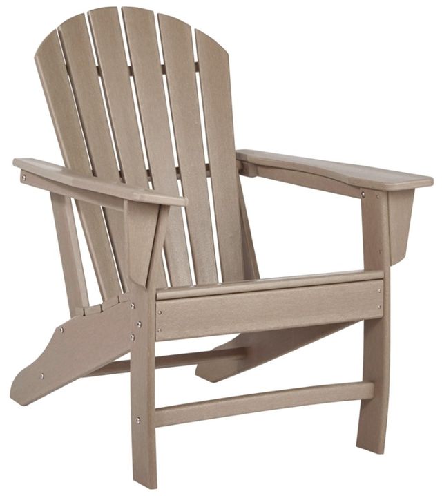 Signature Design by Ashley® Sundown 3-Piece Grayish Brown Outdoor Seating Chair Set-2
