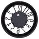 YHD Antique Silver Wall Clock-3
