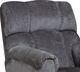 HomeStretch Norton Gray Manual Rocker Recliner-1