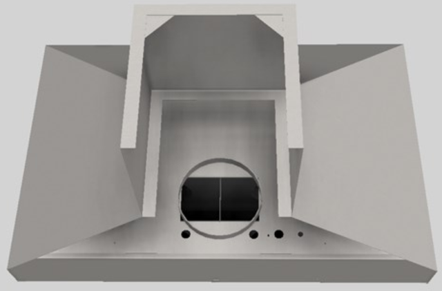 Vent-A-Hood® 42" Stainless Steel Euro-Style Wall Mounted Range Hood-2